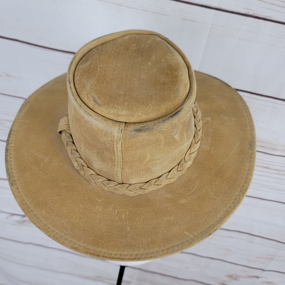 Minnetonka | The Outback Leather Braided Hat